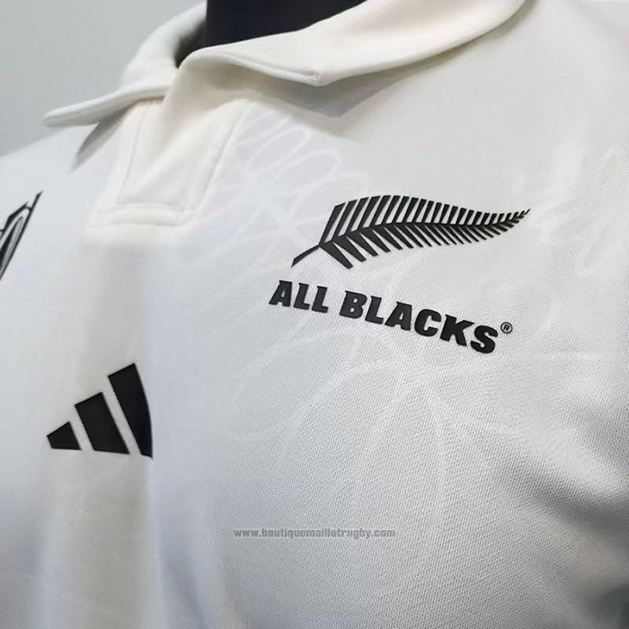 Maillot Nouvelle-zelande All Blacks Rugby 2023 World Cup Exterieur